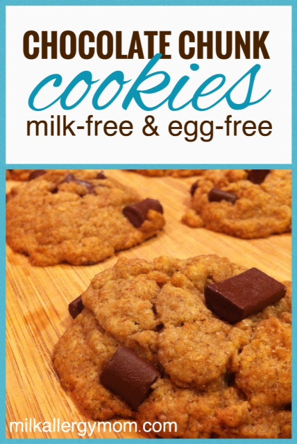 Dairy Free Egg Free Chocolate Chip Cookies
 Chocolate Chip Cookies Dairy Free & Egg Free MILK