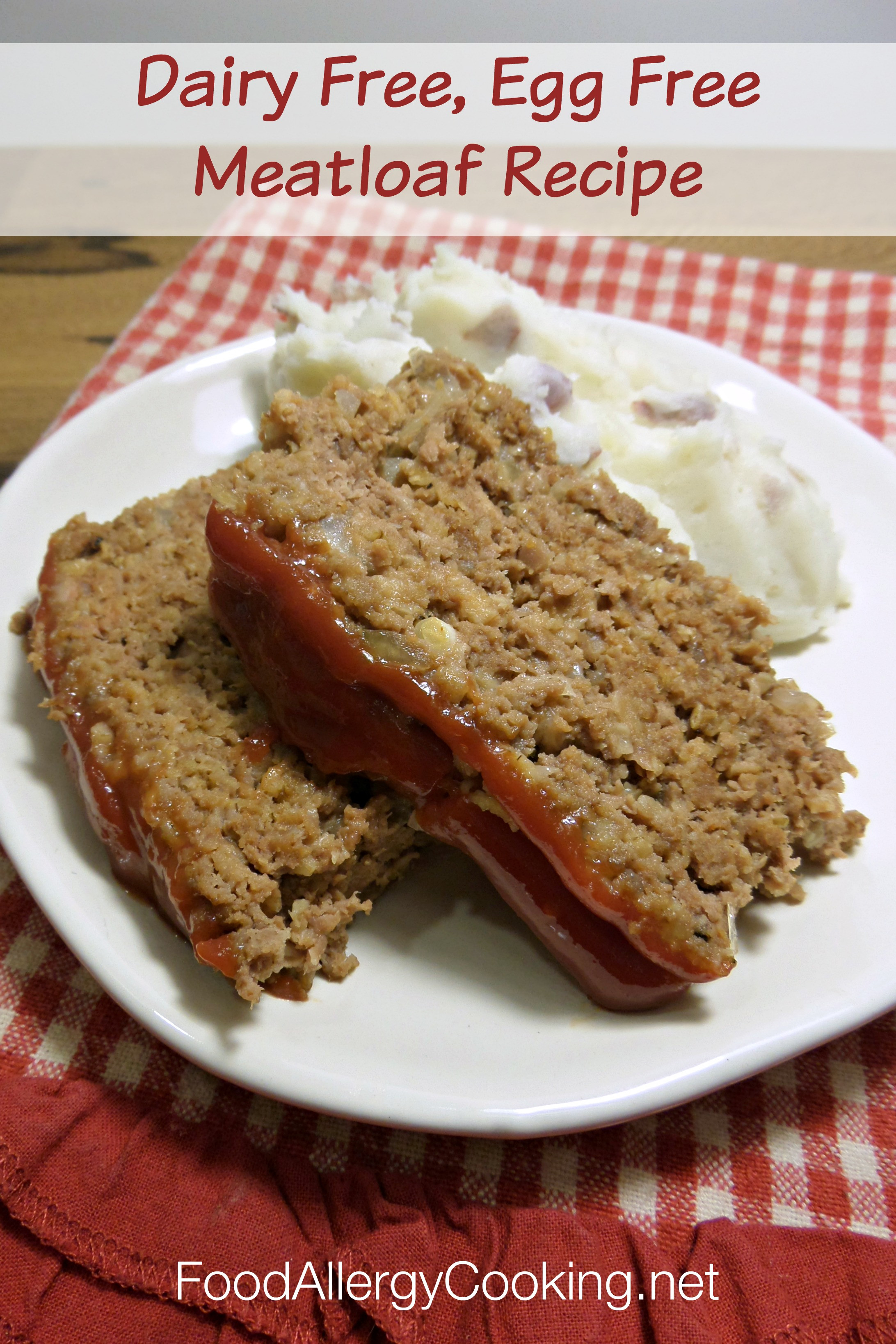 Dairy Free Egg Free Recipes
 Dairy Free Egg Free Meatloaf Recipe