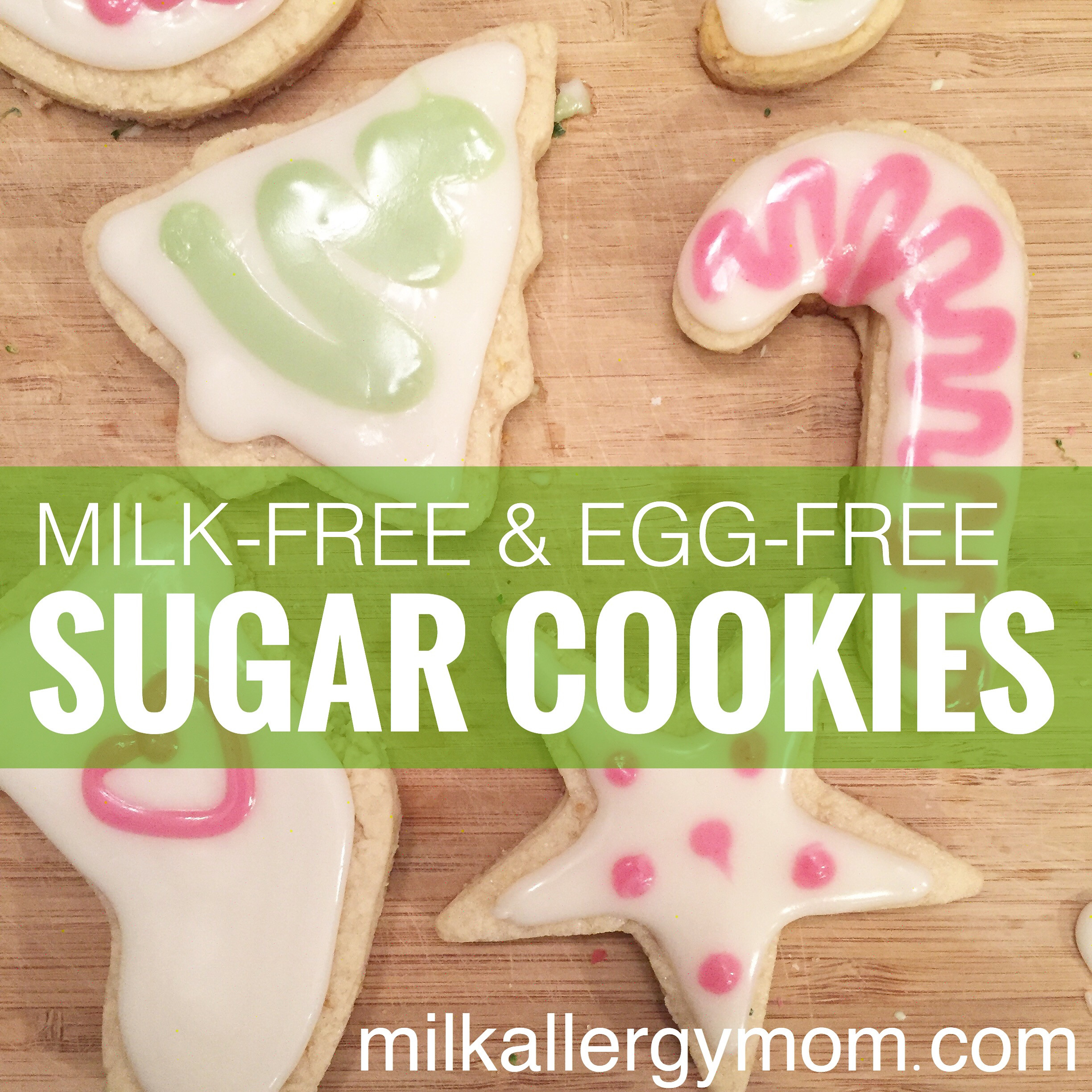 Dairy Free Egg Free Sugar Cookies
 Natural Coloring Sugar Cookies
