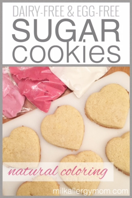 Dairy Free Egg Free Sugar Cookies
 Sugar Cookies Dairy Free Egg Free Natural Color