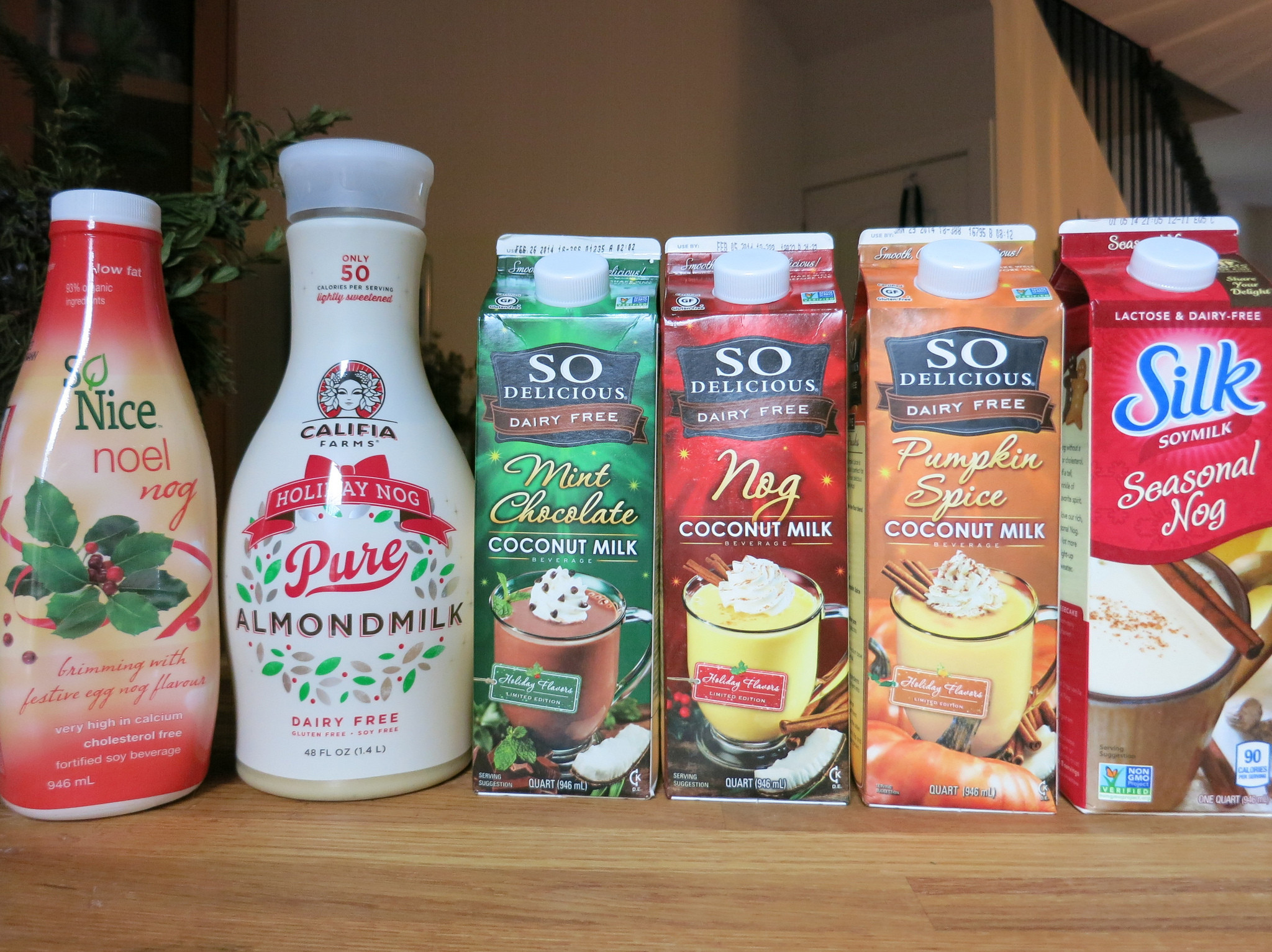 Dairy Free Eggnog Brands almond milk eggnog