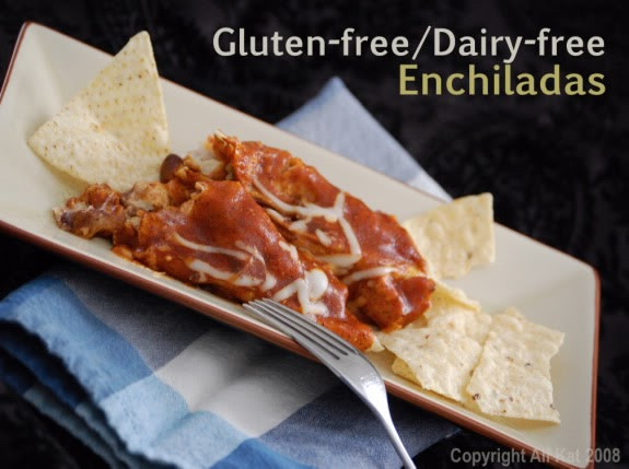 Dairy Free Enchiladas
 Safely Gathered In Gluten Free Food Storage Enchiladas