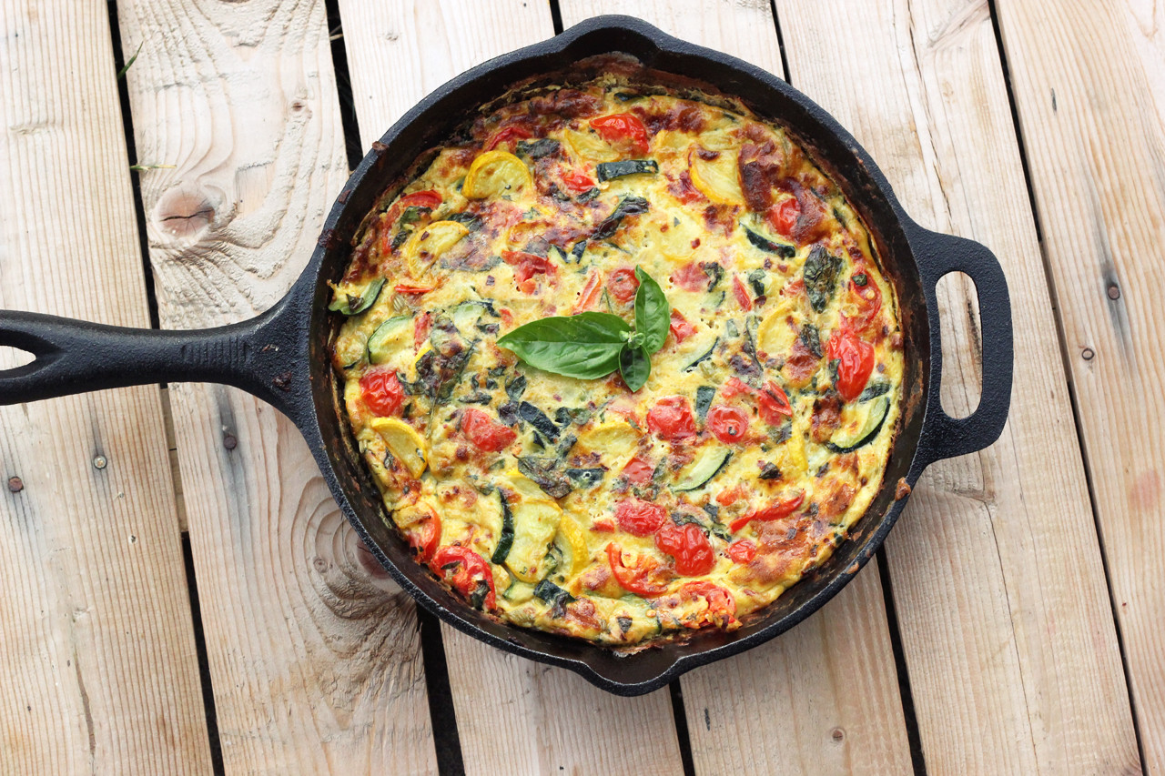 Dairy Free Frittata Recipes
 Gluten free Summer Harvest Frittata