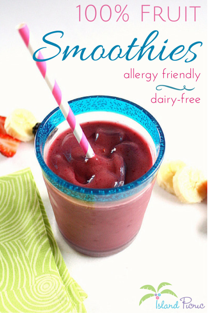 Dairy Free Fruit Smoothies
 Fruit Smoothies & Smoothie Popsicles — Dairy free