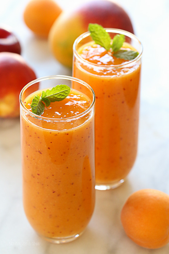 Dairy Free Fruit Smoothies
 Summer Mango Stone Fruit Smoothie