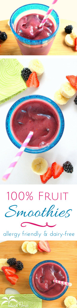 Dairy Free Fruit Smoothies
 Fruit Smoothies & Smoothie Popsicles — Dairy free