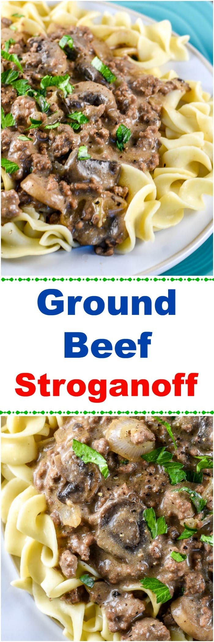 Dairy Free Ground Beef Stroganoff Beef Stroganoff Recipe With Ground Cream Mushroom Soup
