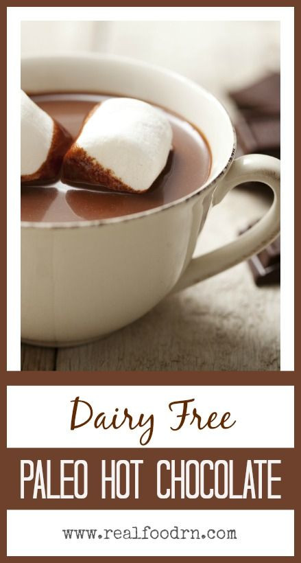 Dairy Free Hot Chocolate
 17 Best images about PALEO drinks shakes & smoothies on
