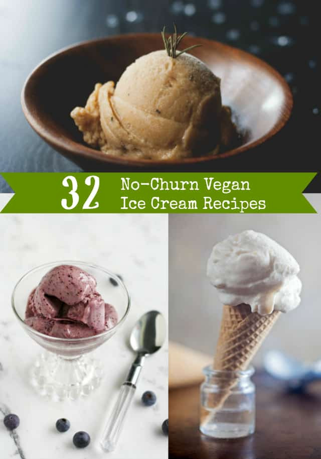 Dairy Free Ice Cream Maker Recipes
 32 No Churn Vegan Ice Cream Recipes The Pretty Bee