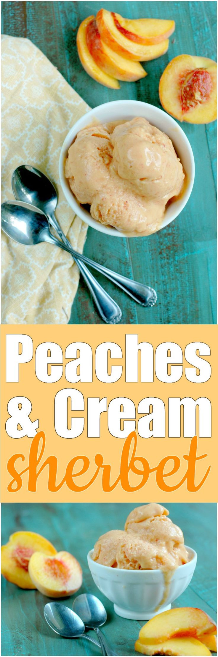 Dairy Free Ice Cream Maker Recipes
 Dairy Free Peaches and Cream Sherbet Recipe