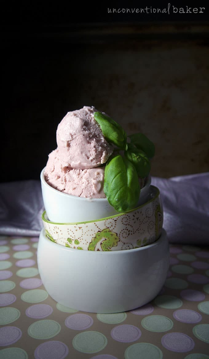 Dairy Free Ice Cream Recipes
 Balsamic Strawberry & Basil Dairy Free Ice Cream Recipe