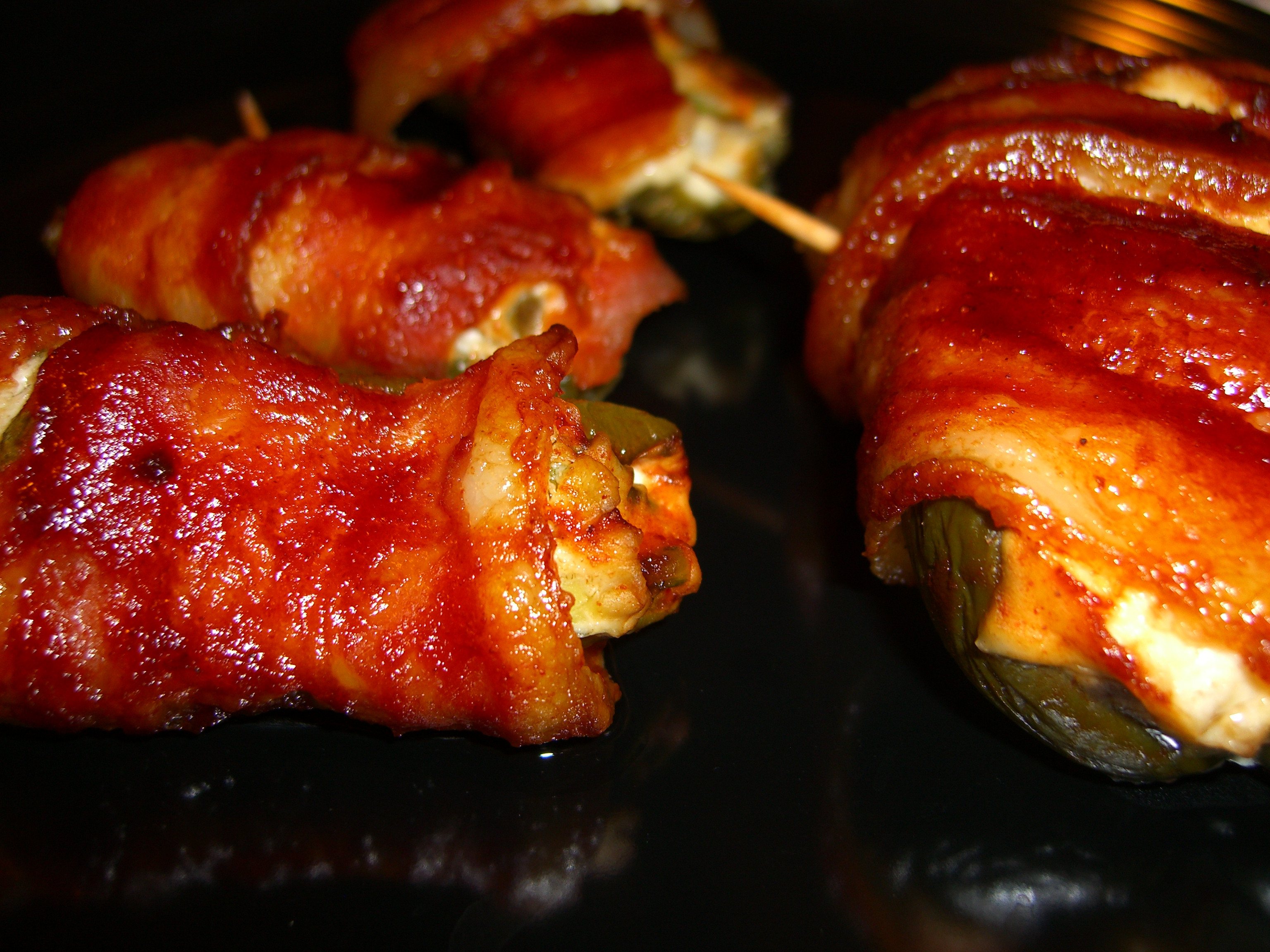 Dairy Free Jalapeno Poppers
 Recipe for Gluten and Dairy Free BBQ Jalapeño Poppers