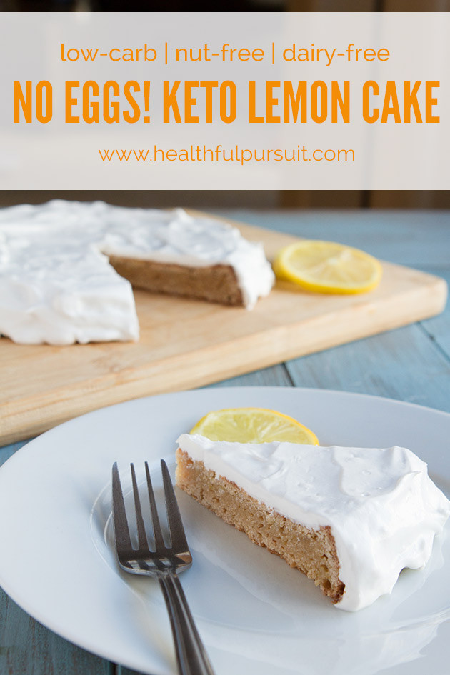 Dairy Free Keto Desserts
 Keto Lemon Cake low carb egg free nut free grain free