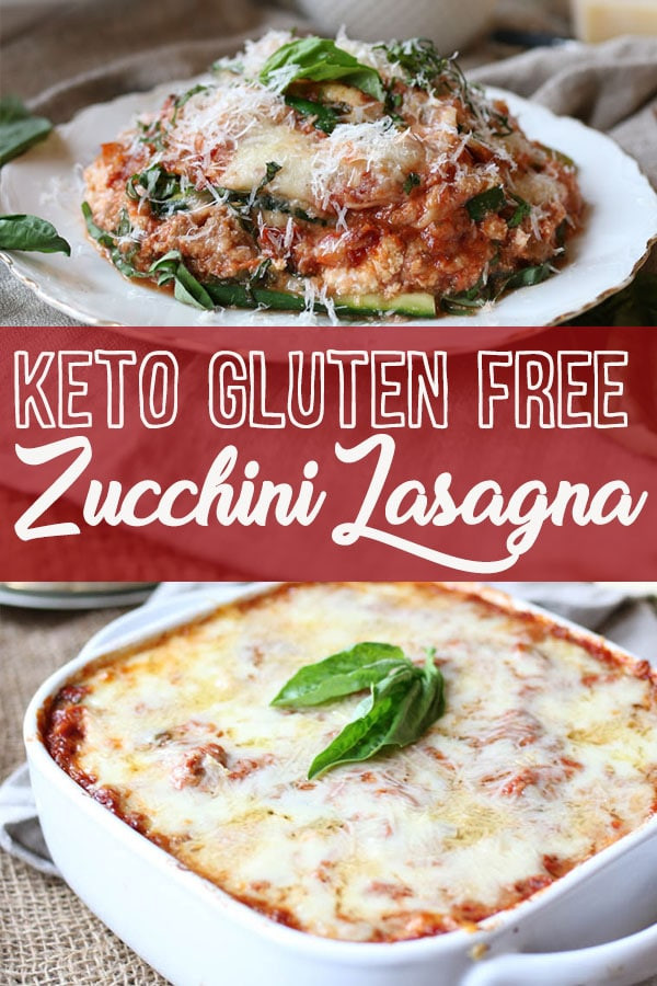 Dairy Free Keto Dinner Recipes Keto Gluten Free Zucchini Lasagna with Turkey Sausage Ragu