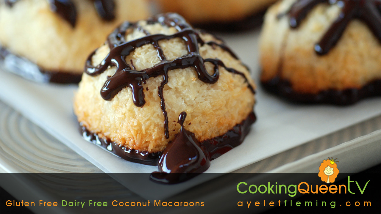 Dairy Free Macaroons
 Cooking Queen