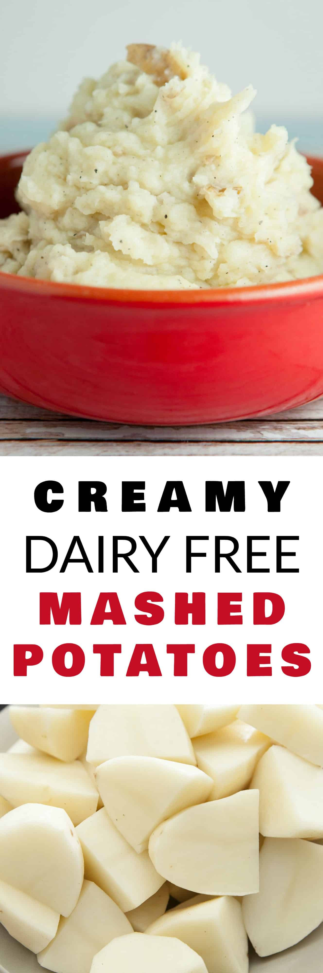 Dairy Free Mashed Potatoes Recipe
 Creamy Garlic Dairy Free Mashed Potatoes Brooklyn Farm Girl