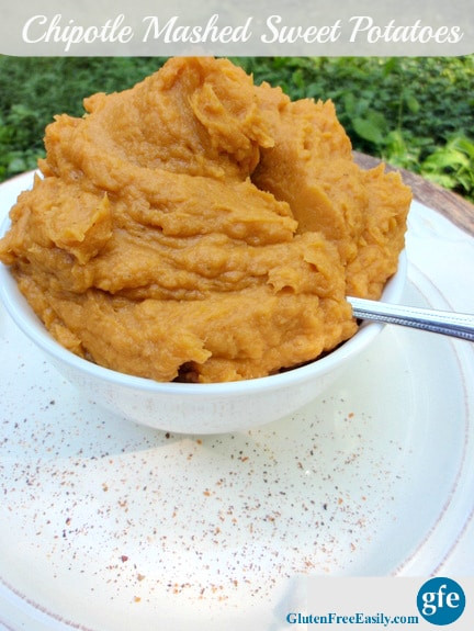 Dairy Free Mashed Sweet Potatoes
 Chipotle Mashed Sweet Potatoes