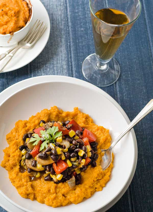 Dairy Free Mashed Sweet Potatoes
 Gluten Free Southwestern Black Bean Stew with Sweet Potato