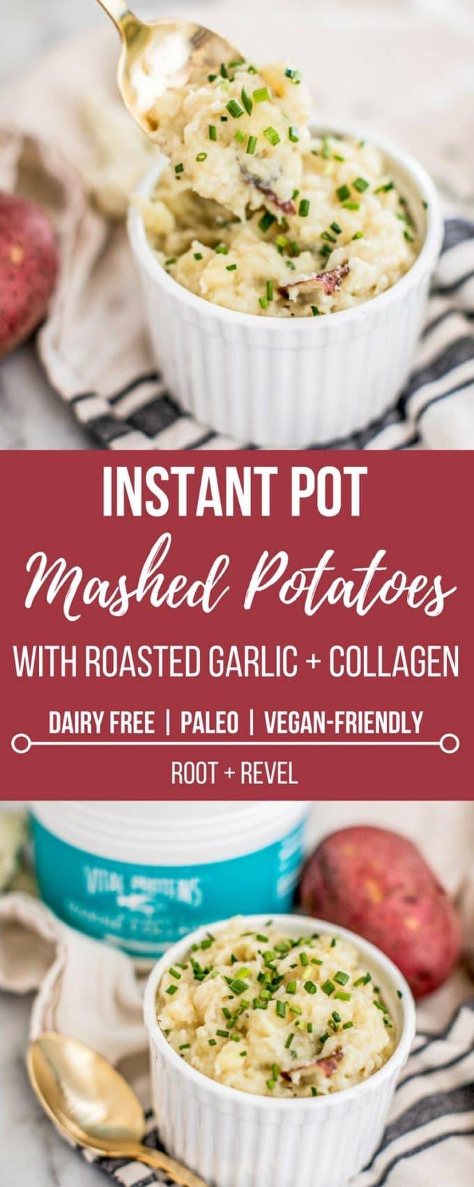 Dairy Free Mashed Sweet Potatoes
 Instant Pot Roasted Garlic Mashed Potatoes Dairy Free