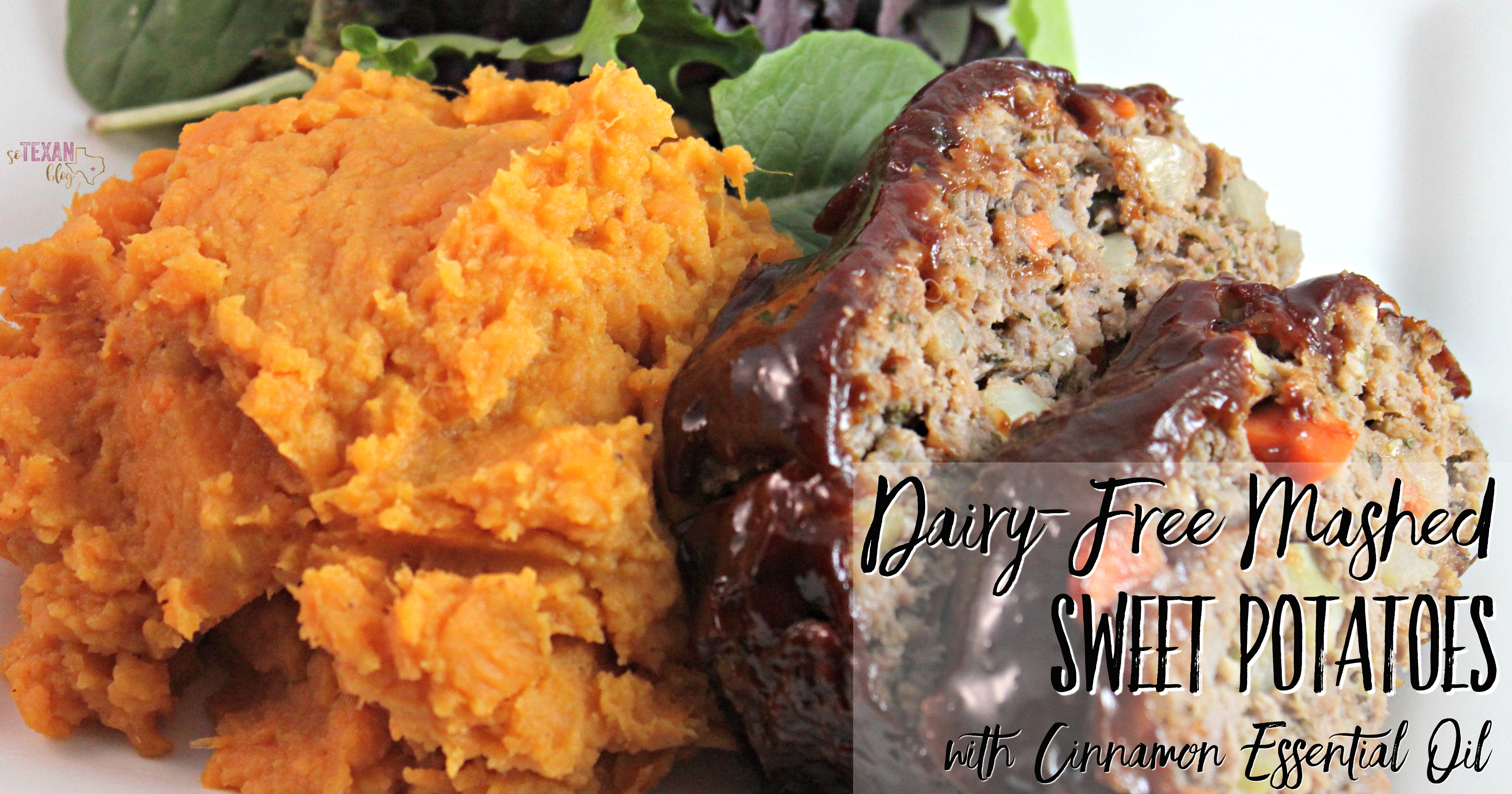 Dairy Free Mashed Sweet Potatoes
 Mashed Sweet Potatoes with Cinnamon Essential Oil Dairy Free