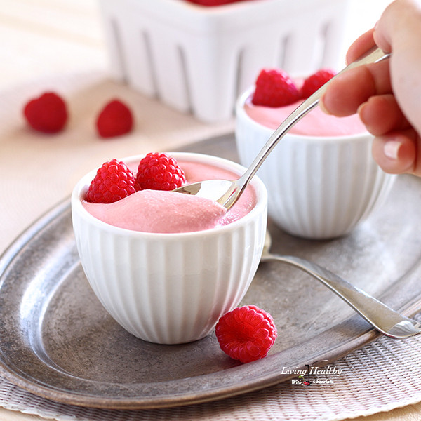 Dairy Free Mousse
 Raspberry Mousse Paleo gluten free dairy free Living