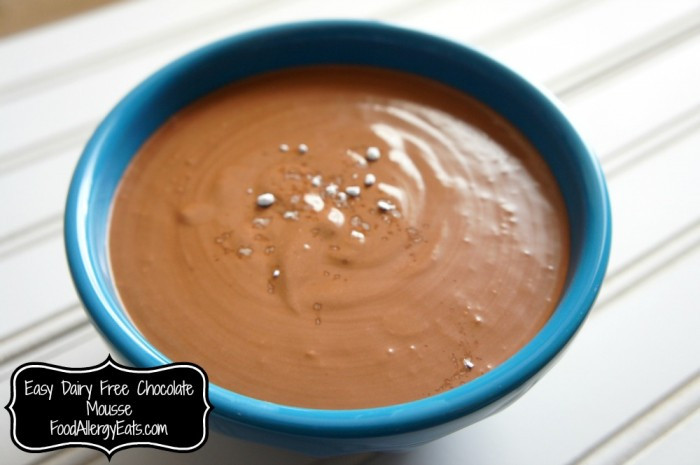 Dairy Free Mousse
 Dairy Free Chocolate Mousse