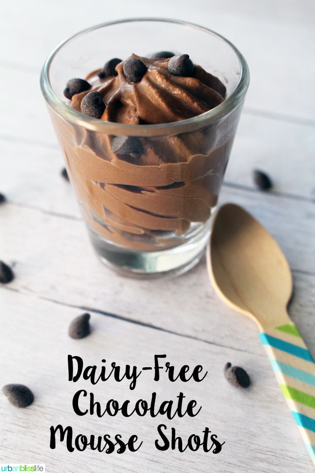 Dairy Free Mousse
 Food Bliss Dairy Free Chocolate Mousse Shots Urban