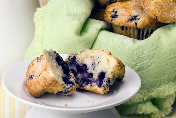 Dairy Free Muffin Recipes
 Gluten Free Lemon Blueberry Muffins Recipe