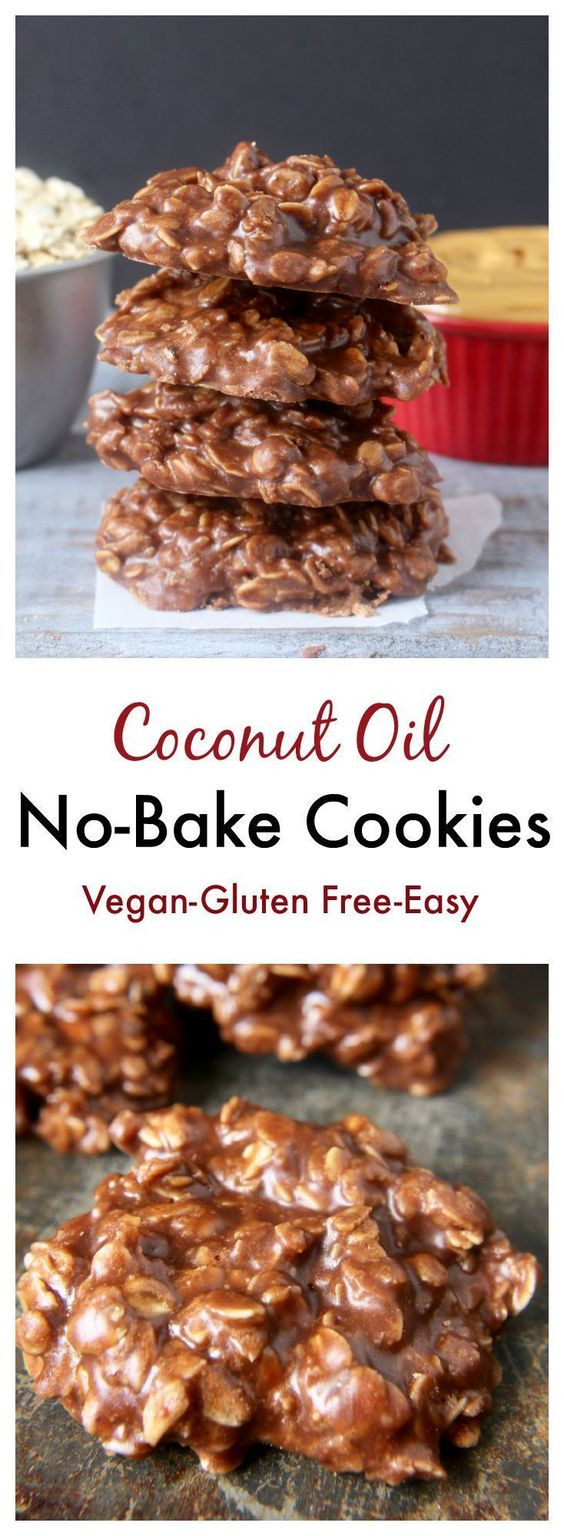 Dairy Free No Bake Cookies
 Coconut Oil No Bake Cookies Recipe