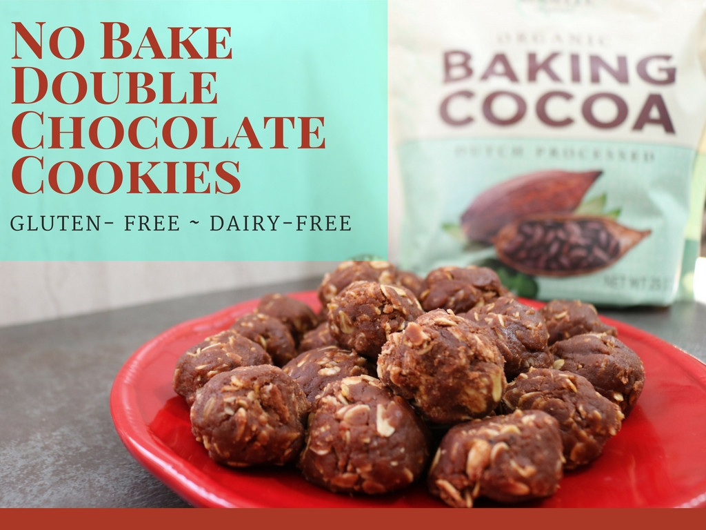 Dairy Free No Bake Cookies
 Double Chocolate No Bake Cookies For Valentine s Day