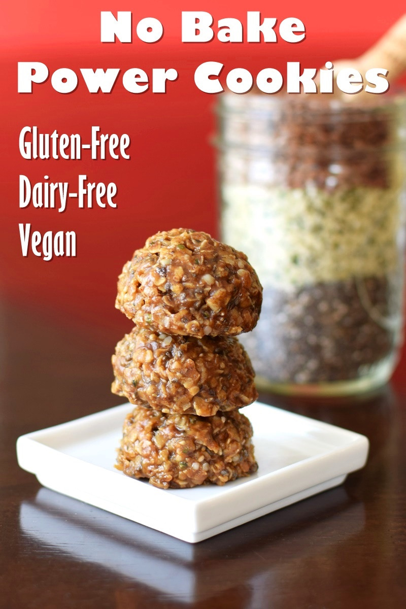 Dairy Free No Bake Cookies
 No Bake Power Cookies Recipe Dairy free & Gluten free