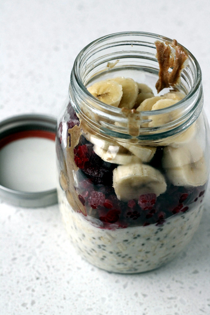 Dairy Free Overnight Oats
 Overnight Oats in a Jar Dairy Free Vancity Buzz