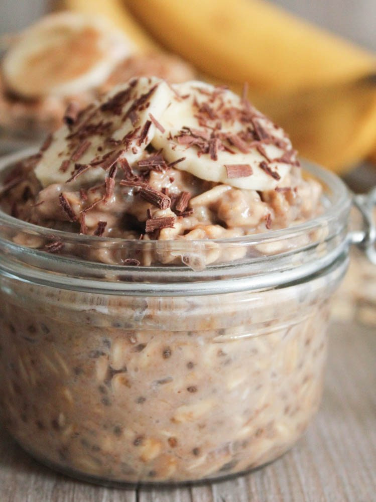 Dairy Free Overnight Oats
 Peanut Butter and Banana Overnight Oats Vegan and Gluten