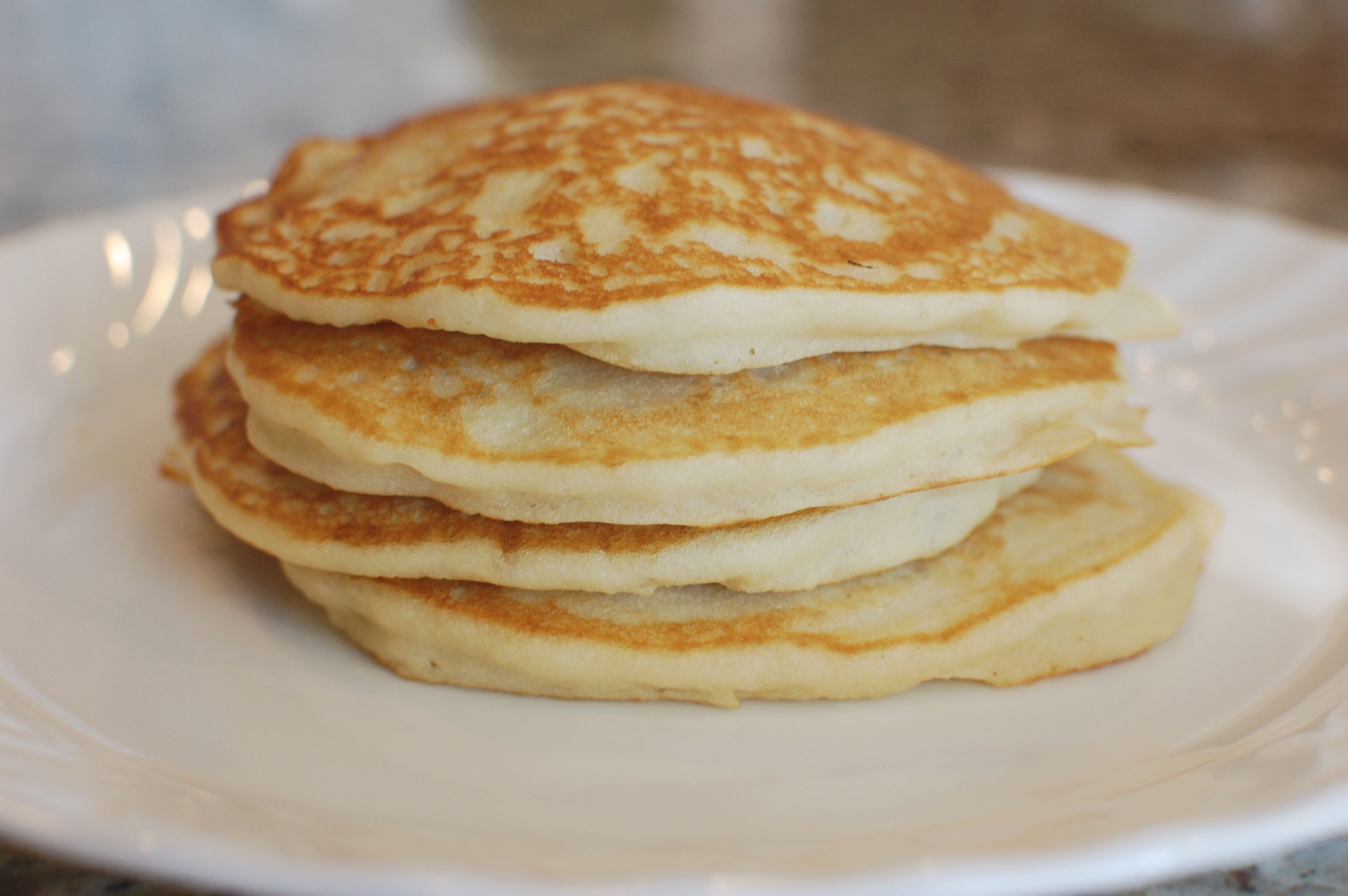 Dairy Free Pancakes
 Fluffy Gluten Free Pancakes with Coconut Syrup also Dairy