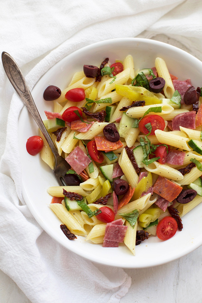 Dairy Free Pasta Salad
 Our Favorite Pasta Salad e Lovely Life