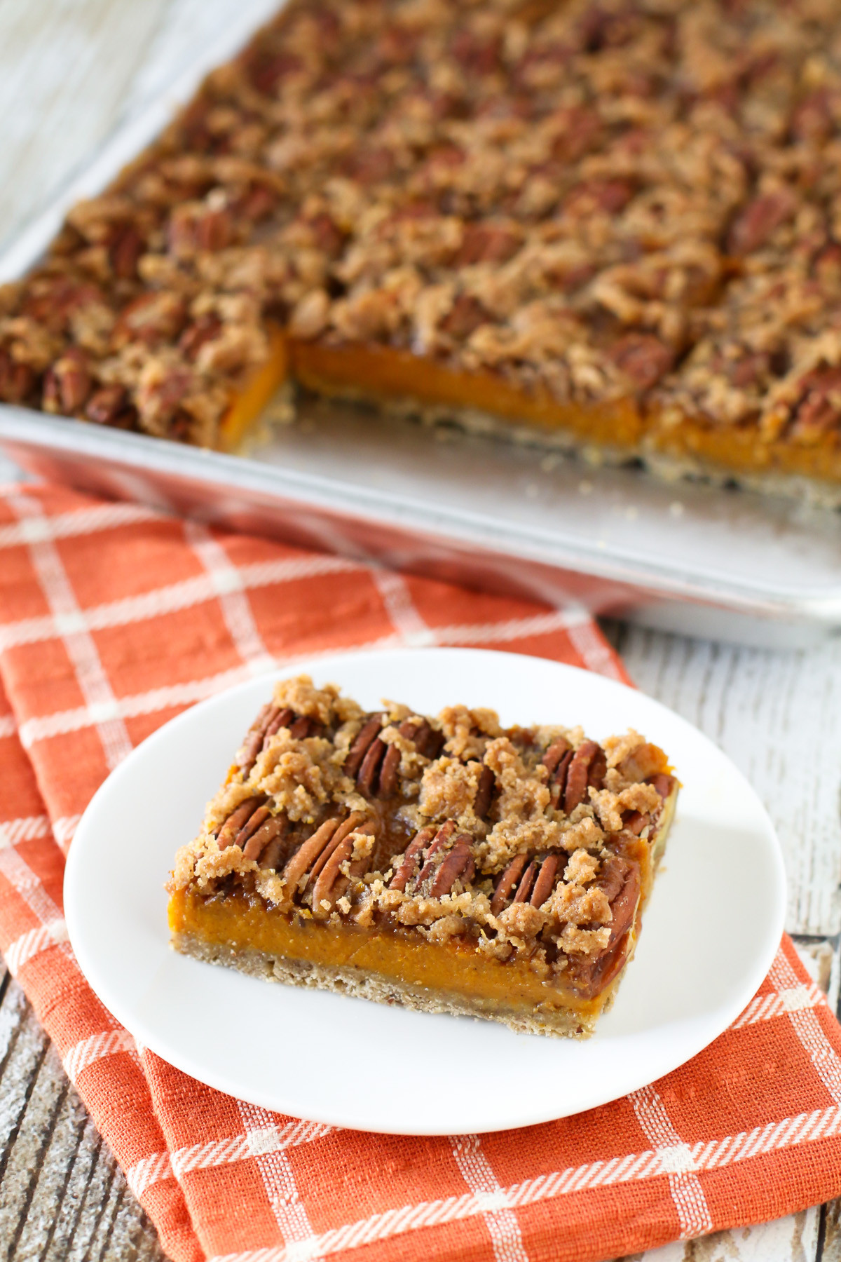 Dairy Free Pecan Pie
 gluten free vegan pecan pumpkin pie bars Sarah Bakes