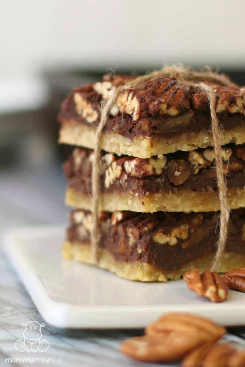 Dairy Free Pecan Pie
 Chocolate Maple Pecan Pie Bars Paleo Gluten Free