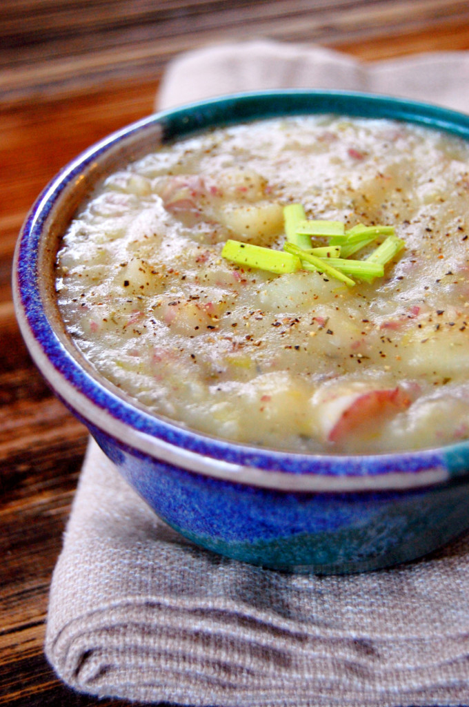 Dairy Free Potato Leek Soup
 Dairy Free Potato Leek Soup