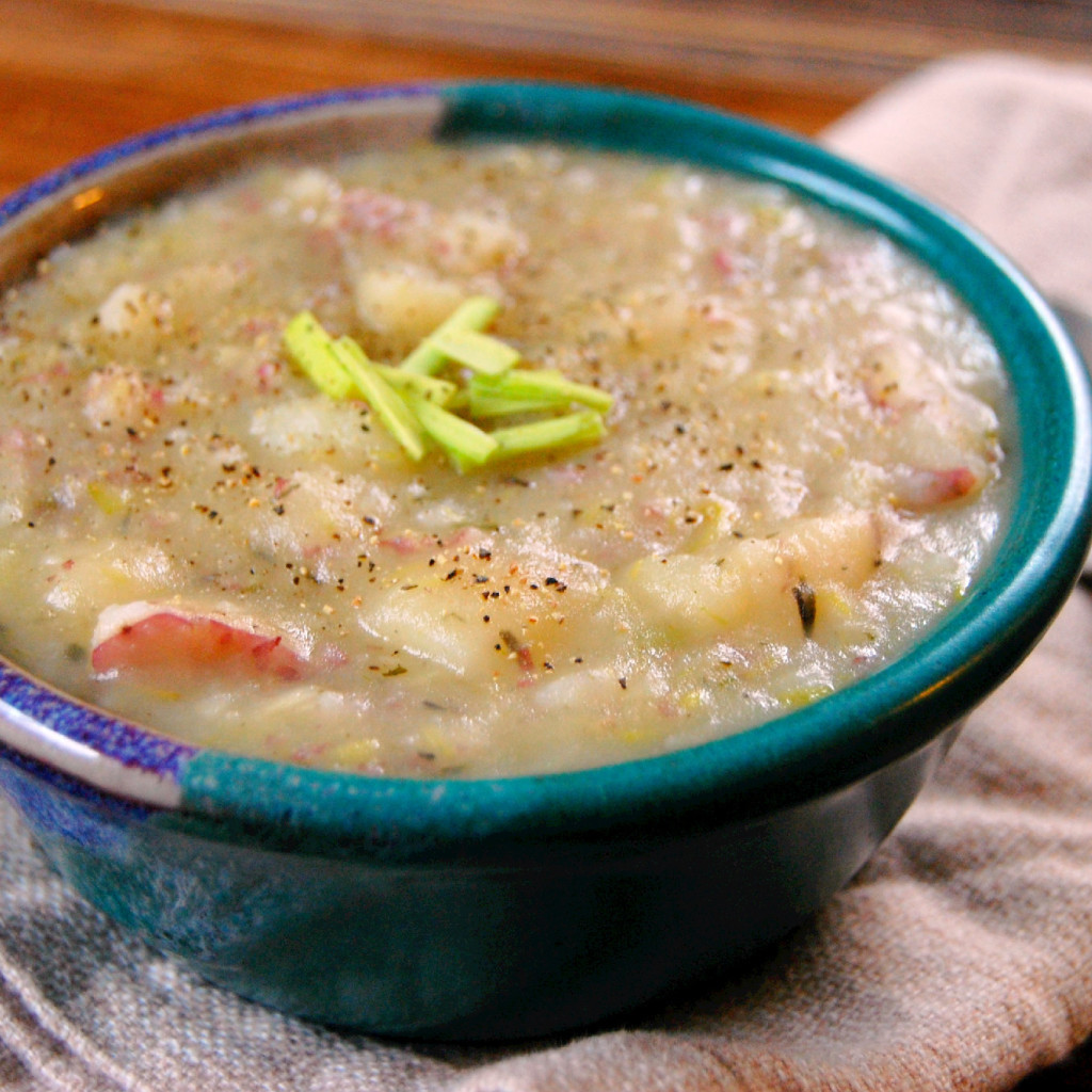 Dairy Free Potato Leek Soup
 Dairy Free Potato Leek Soup