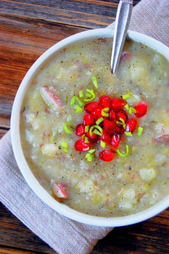 Dairy Free Potato Leek Soup
 Dairy Free Potato Leek Soup