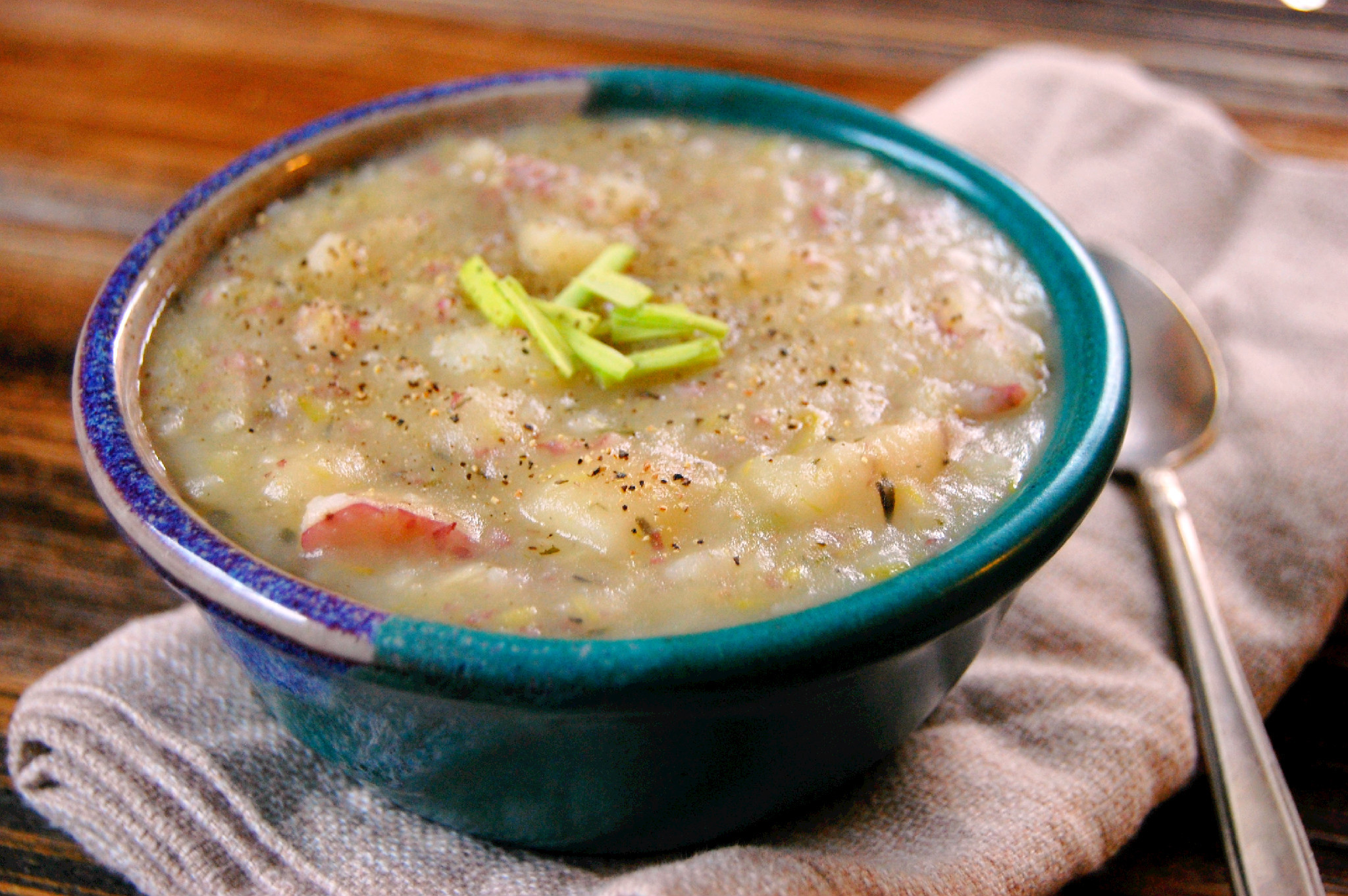 Dairy Free Potato Leek Soup
 Dairy Free Potato Leek Soup