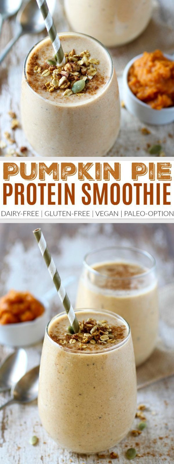 Dairy Free Protein Shake Recipes
 Top 25 best Pumpkin protein smoothie ideas on Pinterest