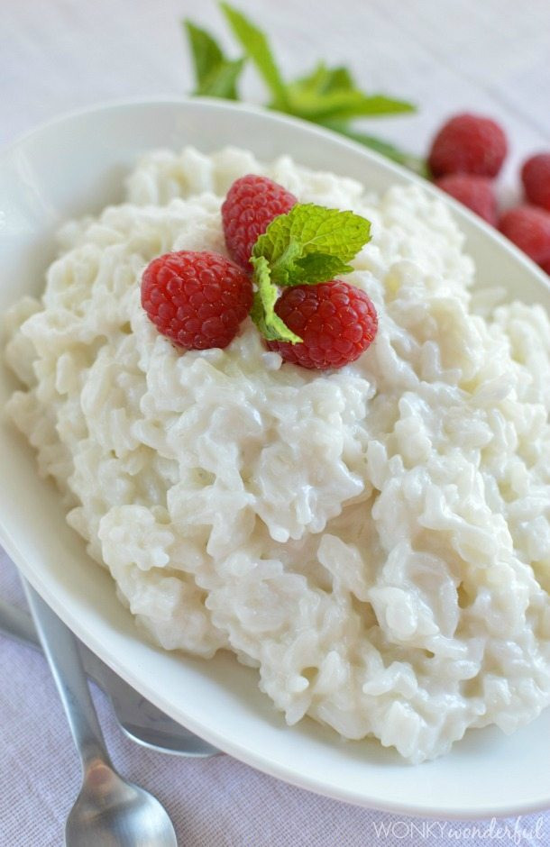 Dairy Free Pudding Recipes
 Dairy Free Rice Pudding Recipe WonkyWonderful