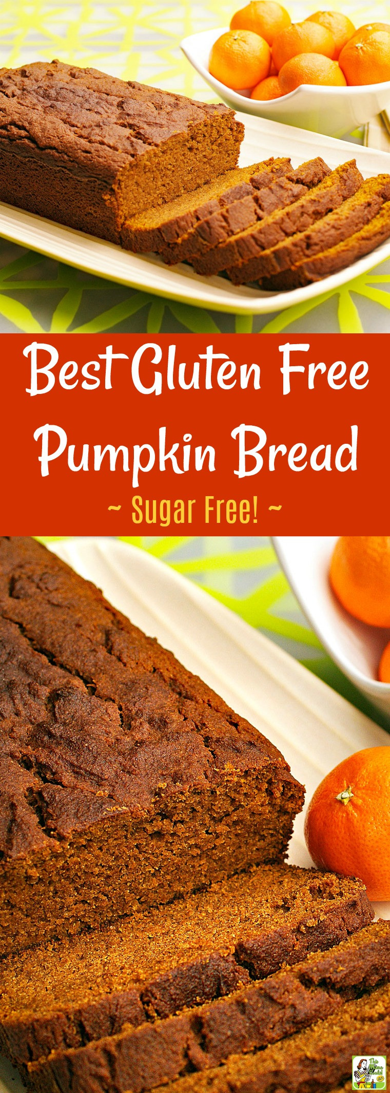 Dairy Free Pumpkin Bread
 This Best Gluten Free Pumpkin Bread recipe is sugar free