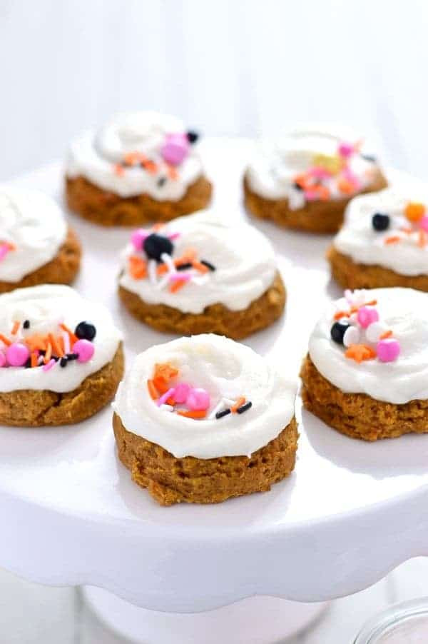 Dairy Free Pumpkin Cookies
 Gluten Free Pumpkin Cookies with Cream Cheese Frosting