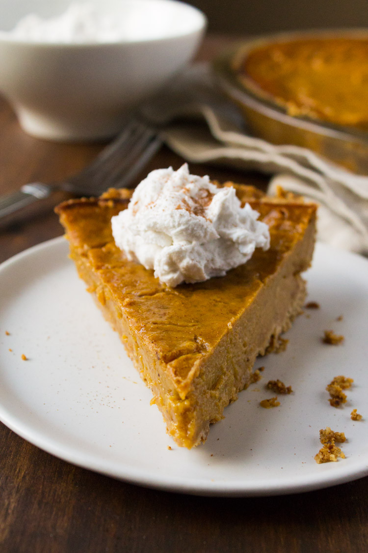 Dairy Free Pumpkin Pie
 Kara Lydon