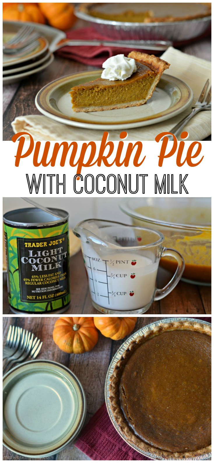 Dairy Free Pumpkin Pie Coconut Milk
 Pumpkin Pie with Coconut Milk Out of Evaporated Milk