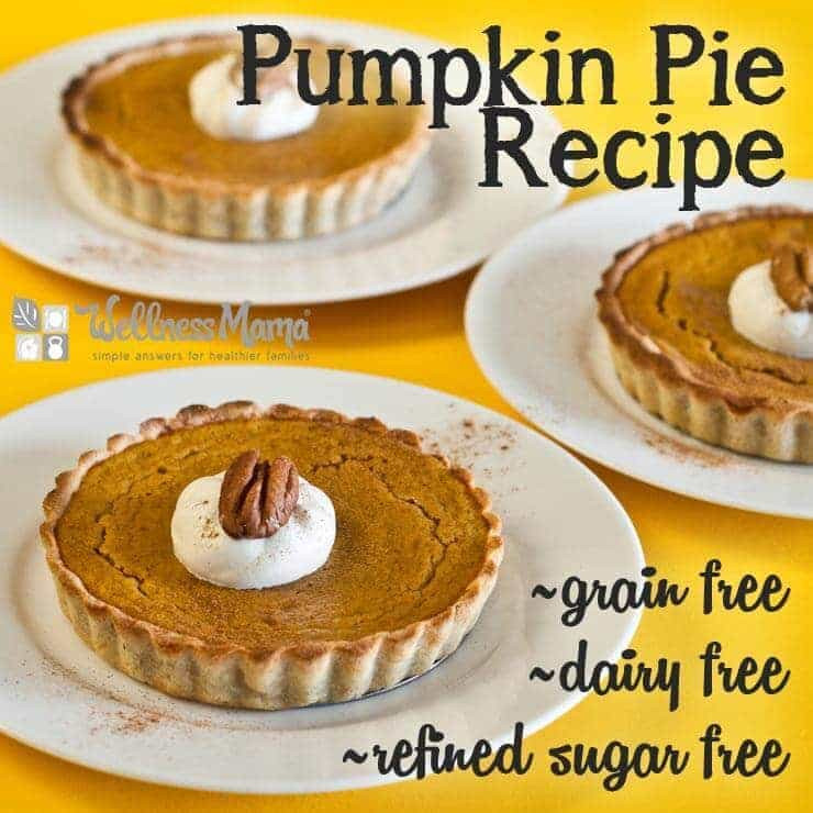 Dairy Free Pumpkin Pie Recipe
 Grain free Dairy free Pumpkin Pie = A Healthier Yum