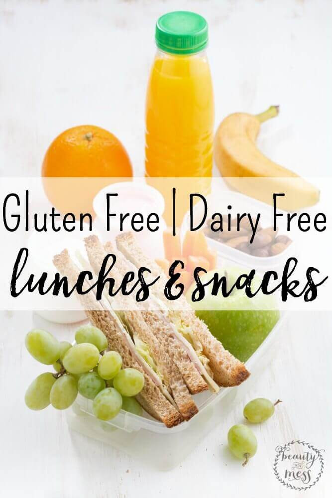 Dairy Free Recipes For Kids
 Gluten Free Dairy Free Recipes For Lunches & Snacks