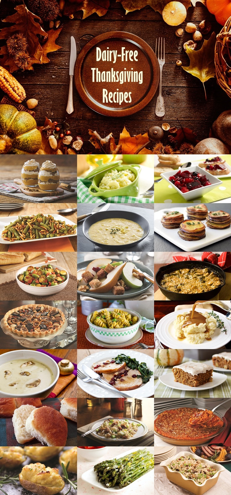 Dairy Free Recipes
 The Biggest Gathering of Dairy Free Thanksgiving Recipes